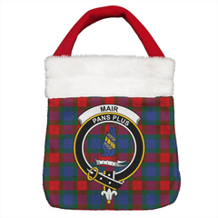 Mar Tartan Crest Christmas Gift Bag
