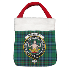 Urquhart Ancient Tartan Crest Christmas Gift Bag