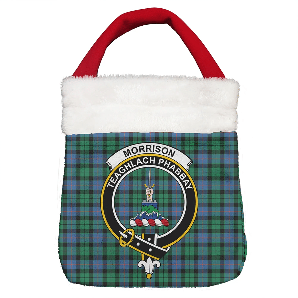 Morrison Ancient Tartan Crest Christmas Gift Bag