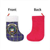 Kinnaird Tartan Classic Crest Christmas Sock
