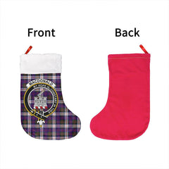 MacDonald Dress Modern Tartan Classic Crest Christmas Sock