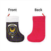 Durie Tartan Crest Christmas Sock