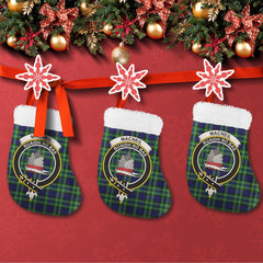MacNeil of Colonsay Modern Tartan Classic Crest Christmas Sock
