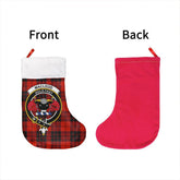 MacLeod of Raasay Tartan Classic Crest Christmas Sock