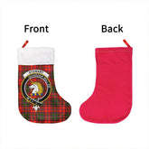 Stewart of Appin Modern Tartan Classic Crest Christmas Sock