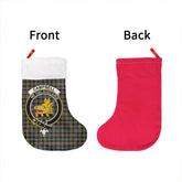 Campbell Argyll Weathered Tartan Classic Crest Christmas Sock