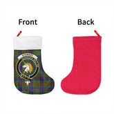 Stewart of Appin Hunting Modern Tartan Classic Crest Christmas Sock