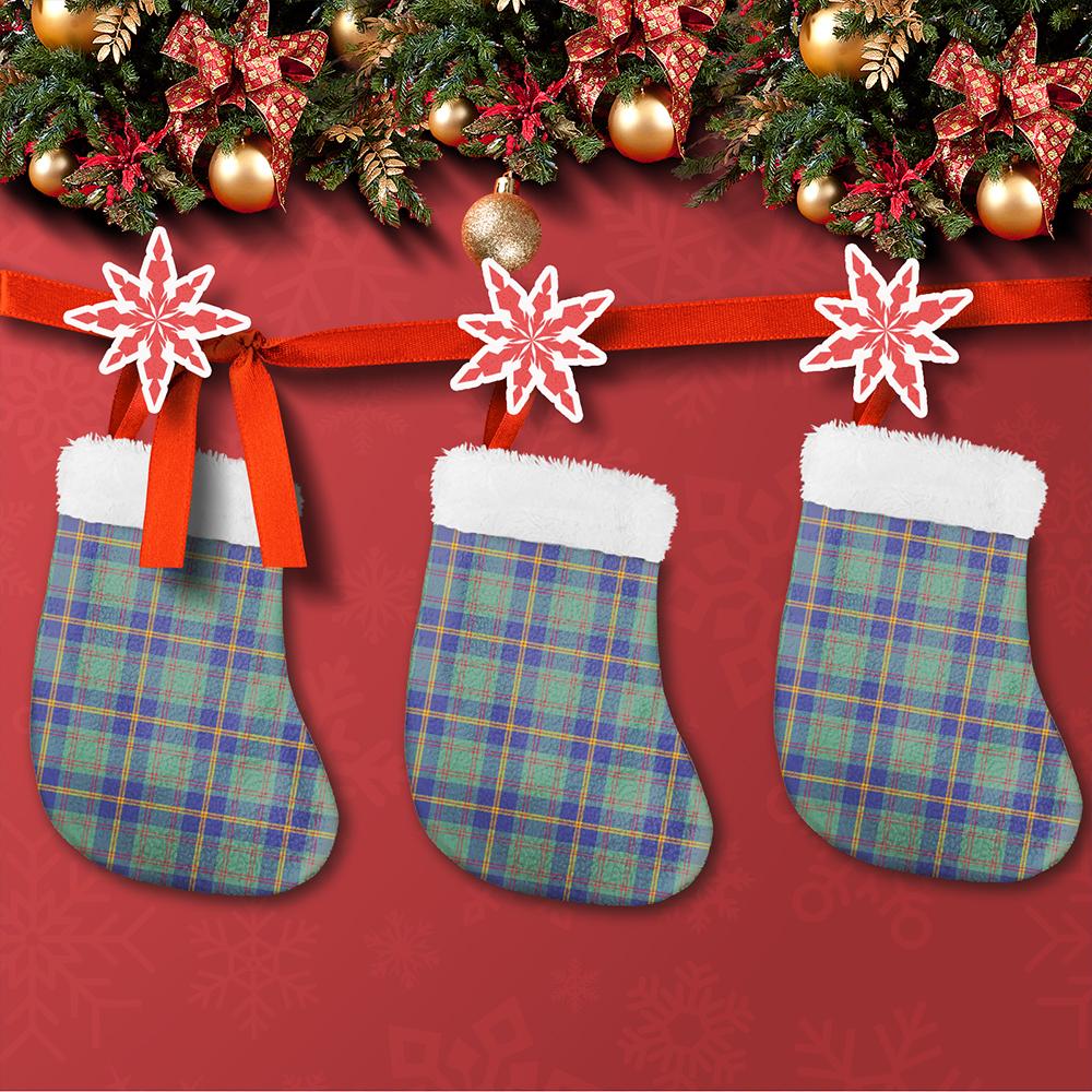 US Marine Tartan Classic Christmas Sock