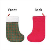 Menzies Green Ancient Tartan Classic Christmas Sock