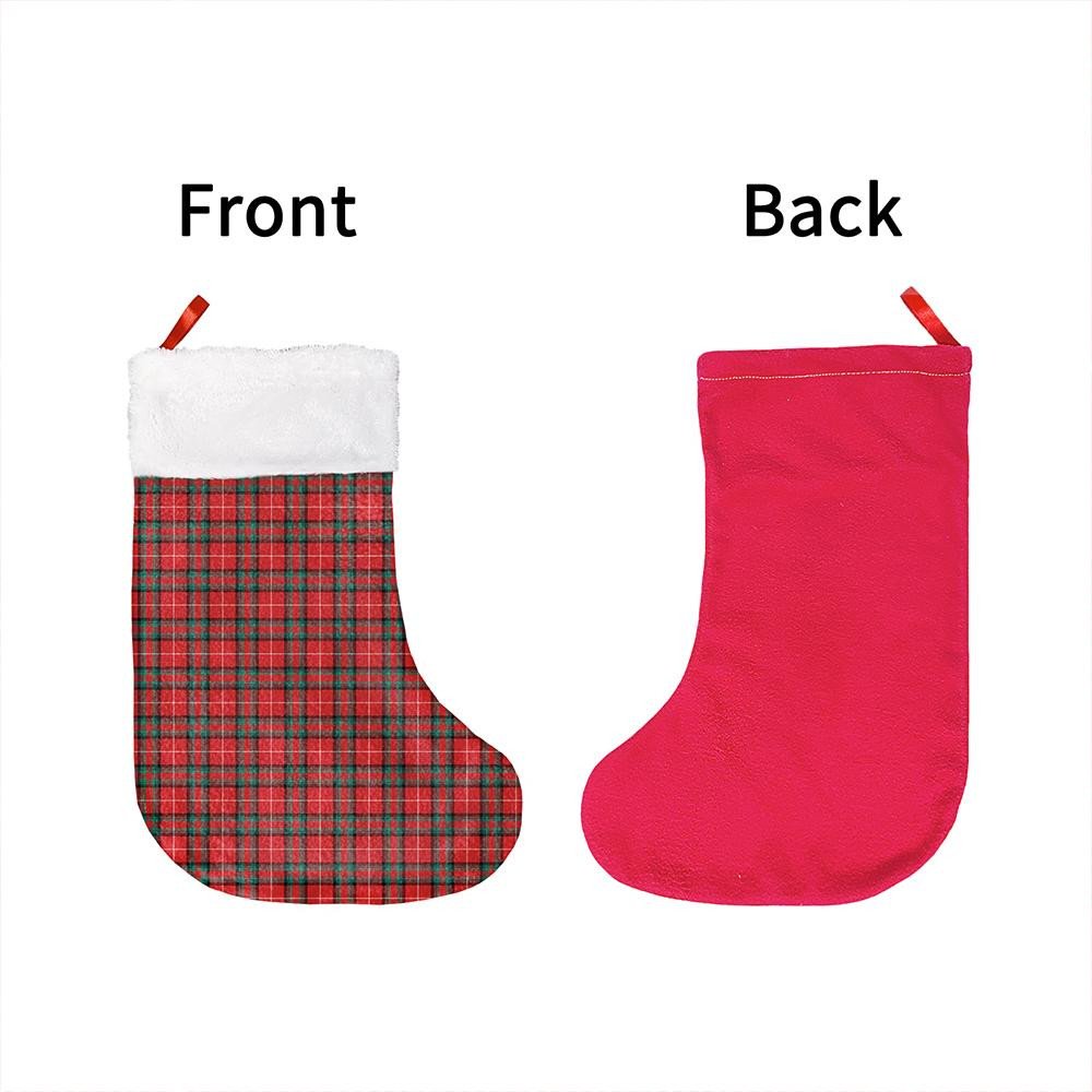 Stuart of Bute Tartan Classic Christmas Sock