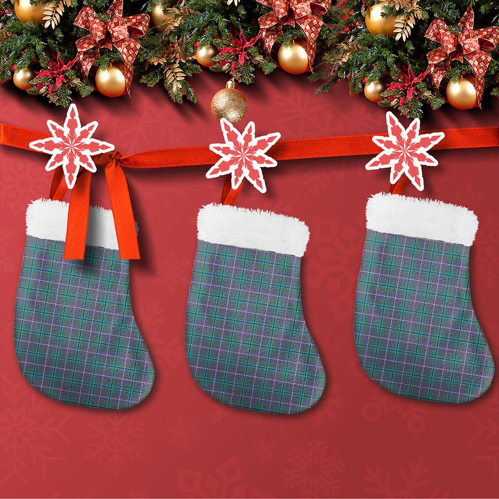 Douglas Modern Tartan Classic Christmas Sock