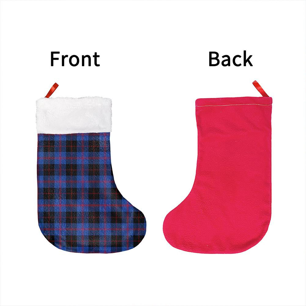 Angus Modern Tartan Classic Christmas Sock
