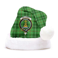 Galloway District Tartan Crest Christmas Hat