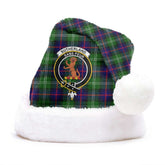 Sutherland Modern Tartan Crest Christmas Hat