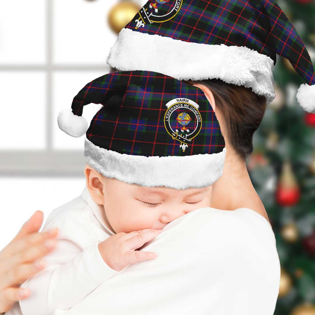 Nairn Tartan Crest Christmas Hat