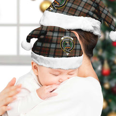 MacLaren Weathered Tartan Crest Christmas Hat