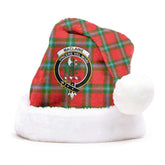 MacLaine of Loch Buie Hunting Ancient Tartan Crest Christmas Hat