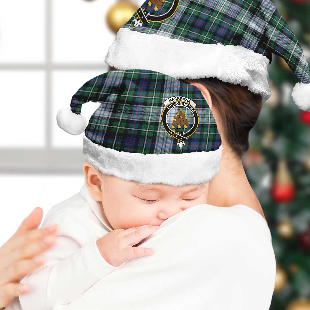 MacKenzie Dress Ancient Tartan Crest Christmas Hat