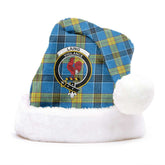 Laing Tartan Crest Christmas Hat