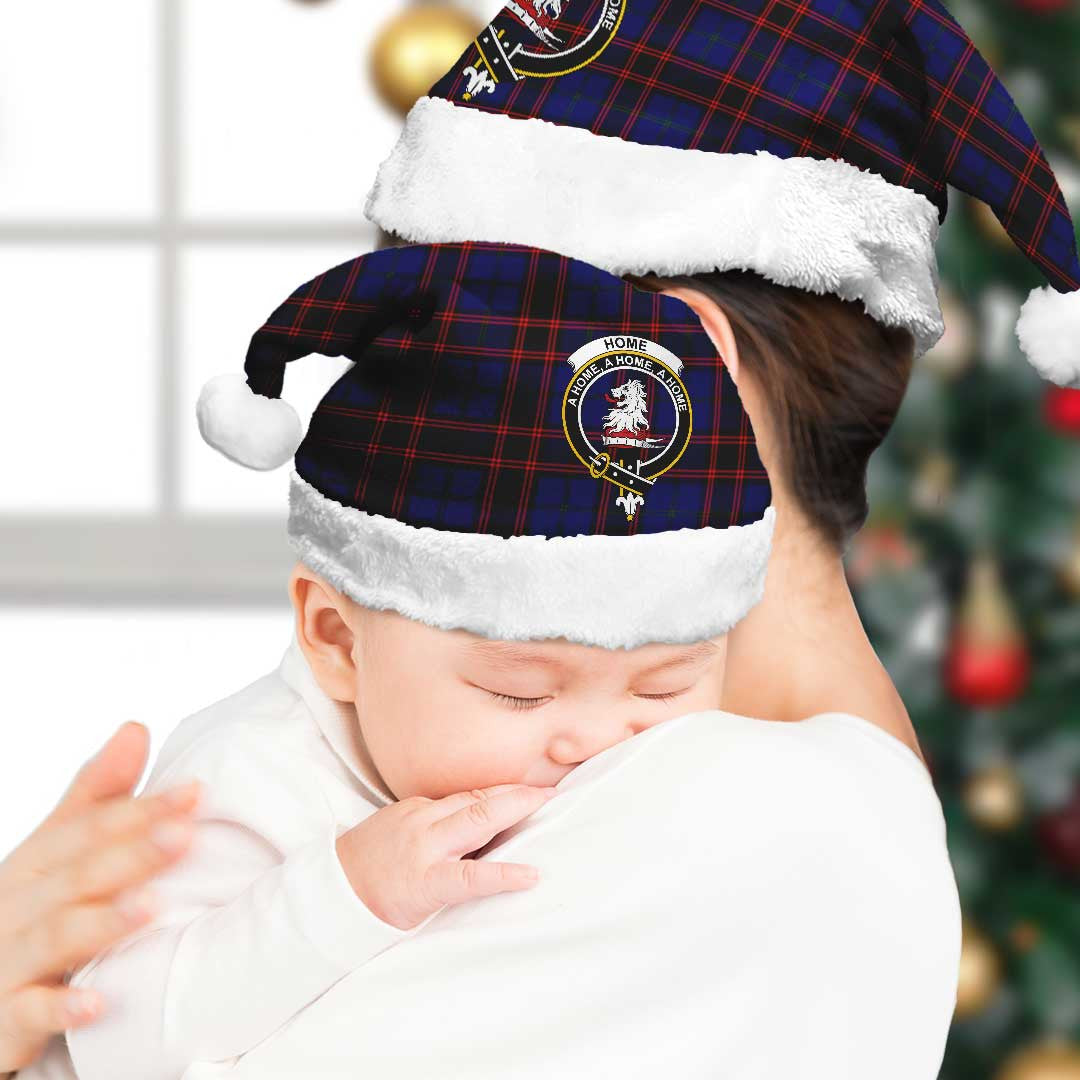 Home Modern Tartan Crest Christmas Hat