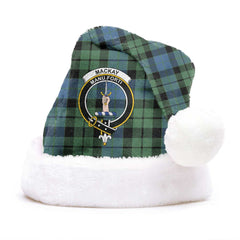 MacKay Ancient Tartan Crest Christmas Hat