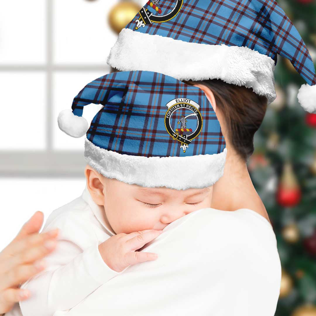 Elliot Ancient Tartan Crest Christmas Hat