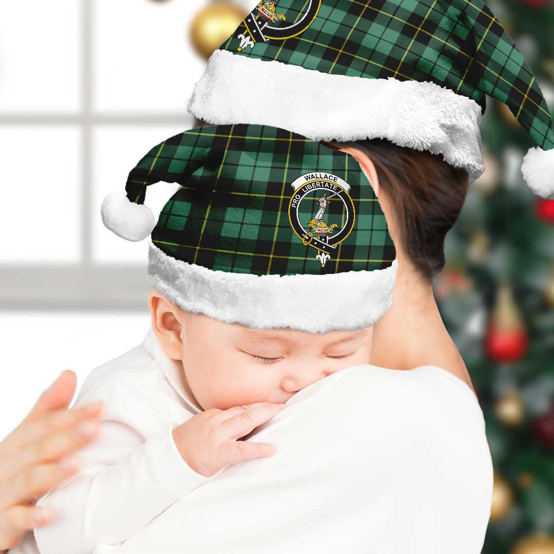 Wallace Hunting Ancient Tartan Crest Christmas Hat