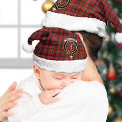 MacAlister Modern Tartan Crest Christmas Hat