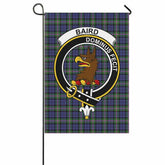 Baird Tartan Crest Garden Flag