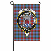 Spalding Tartan Crest Garden Flag