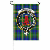 Maitland Tartan Crest Garden Flag