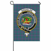 Douglas Tartan Crest Garden Flag