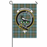 Walkinshaw Tartan Crest Garden Flag