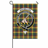 MacMillan Tartan Crest Garden Flag