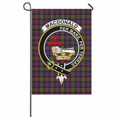 MacDonald (Clan Donald) Tartan Crest Garden Flag