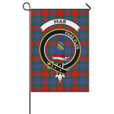Mar Tartan Crest Garden Flag