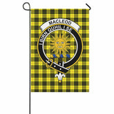 MacLeod Tartan Crest Garden Flag