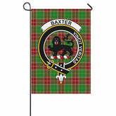 Baxter Tartan Crest Garden Flag