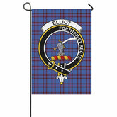 Elliot Tartan Crest Garden Flag