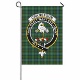 Cranstoun Tartan Crest Garden Flag