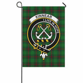 Kinnear Tartan Crest Garden Flag