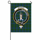MacKay Tartan Crest Garden Flag