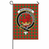 Moncrieffe Tartan Crest Garden Flag