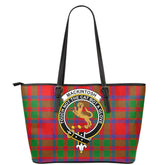 MacKintosh Modern Tartan Crest Leather Tote