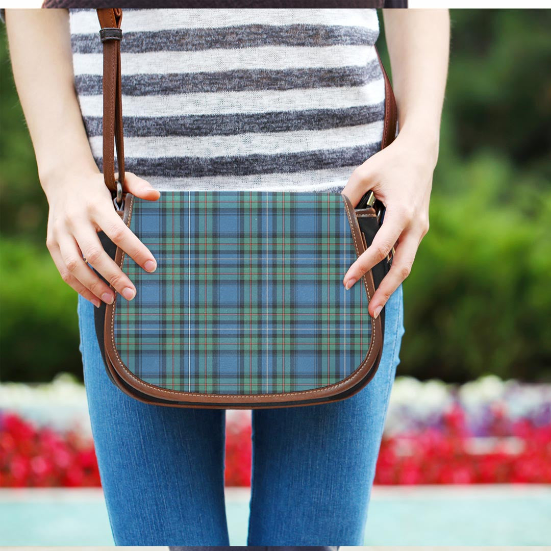 Robertson Hunting Ancient Tartan Plaid Saddle Bag