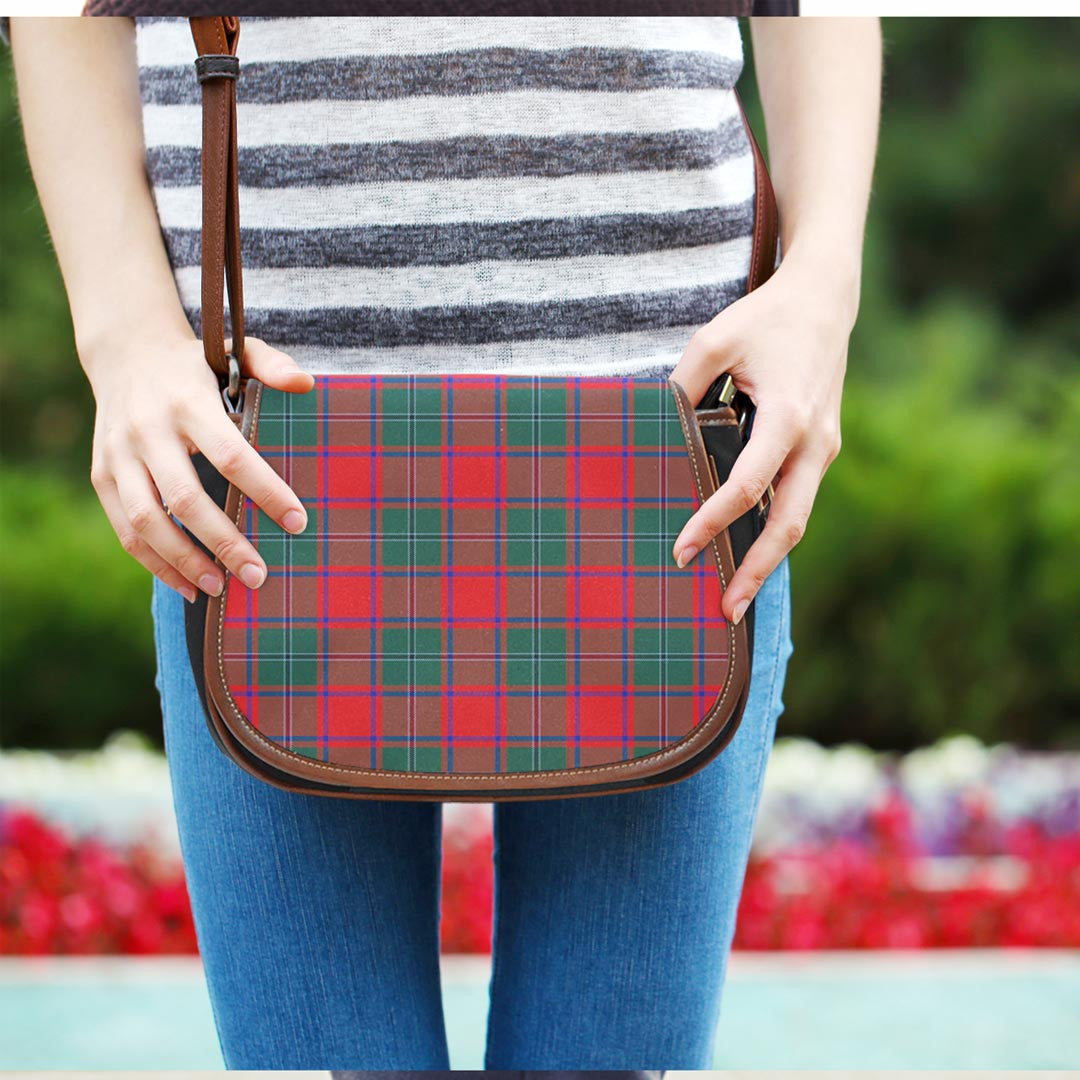 MacPhail Tartan Plaid Tartan Plaid Saddle Bag