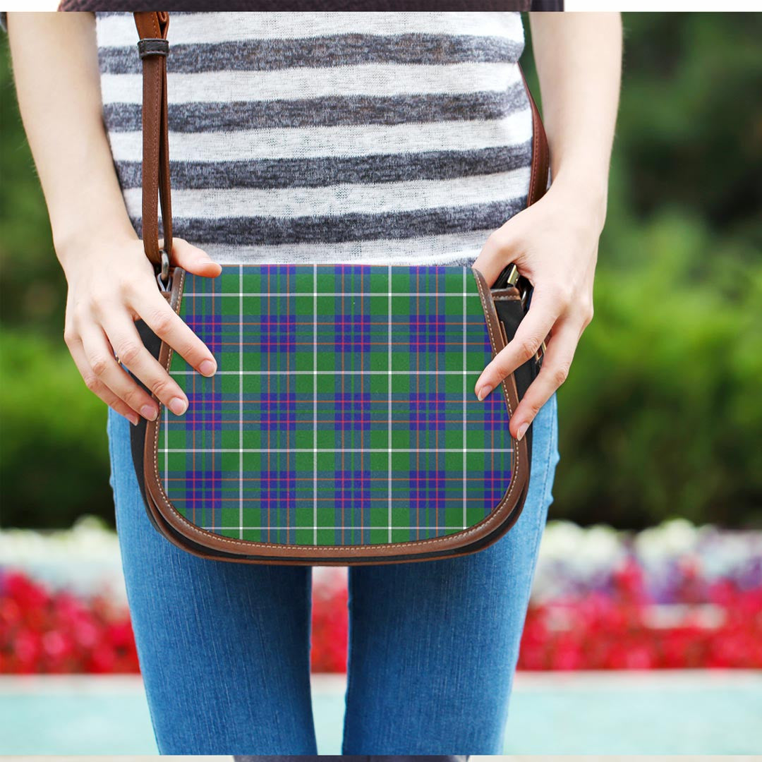 MacIntyre Hunting Modern Tartan Plaid Saddle Bag