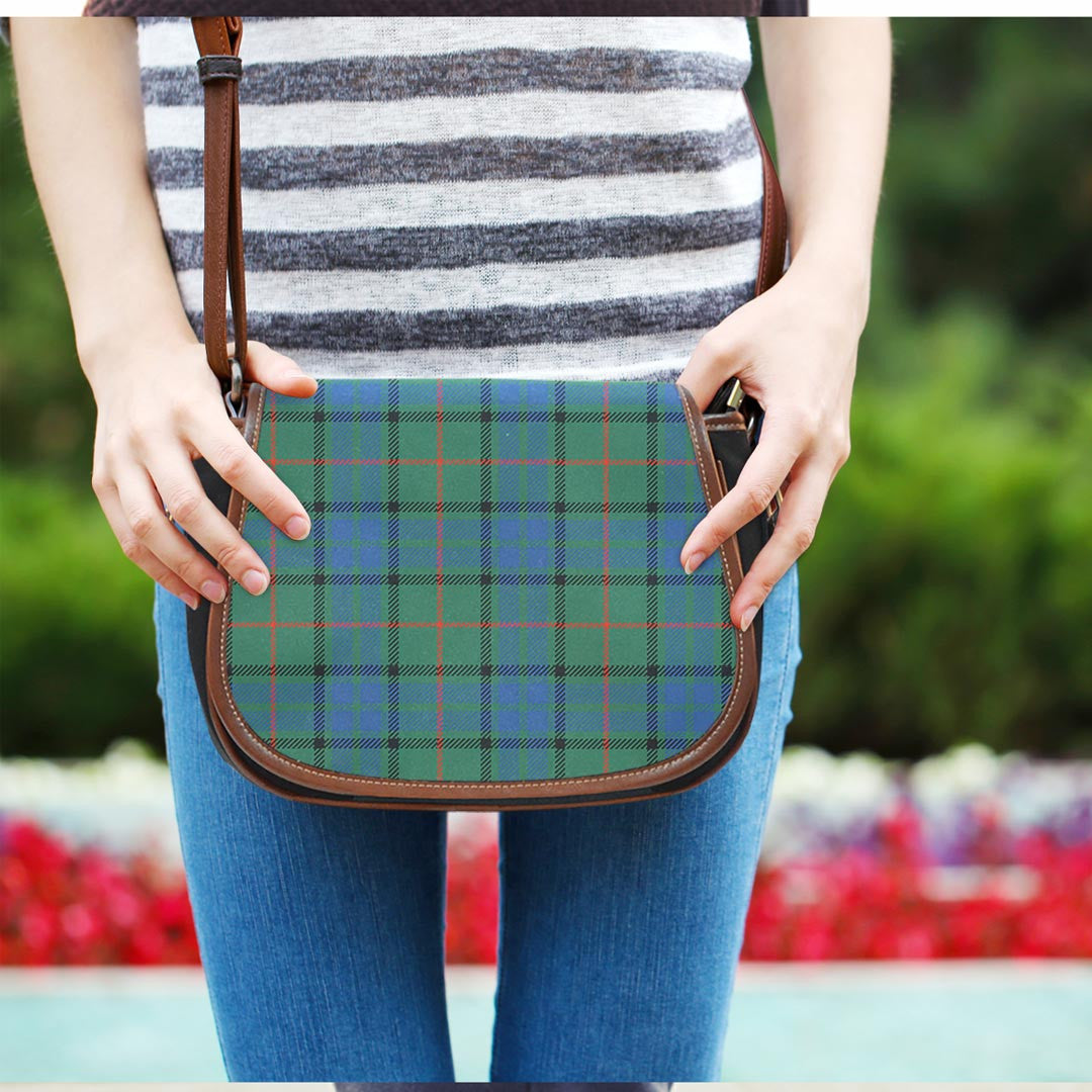 Lauder Tartan Plaid Saddle Bag