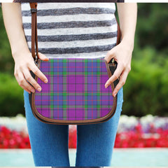 Wardlaw Modern Tartan Plaid Saddle Bag