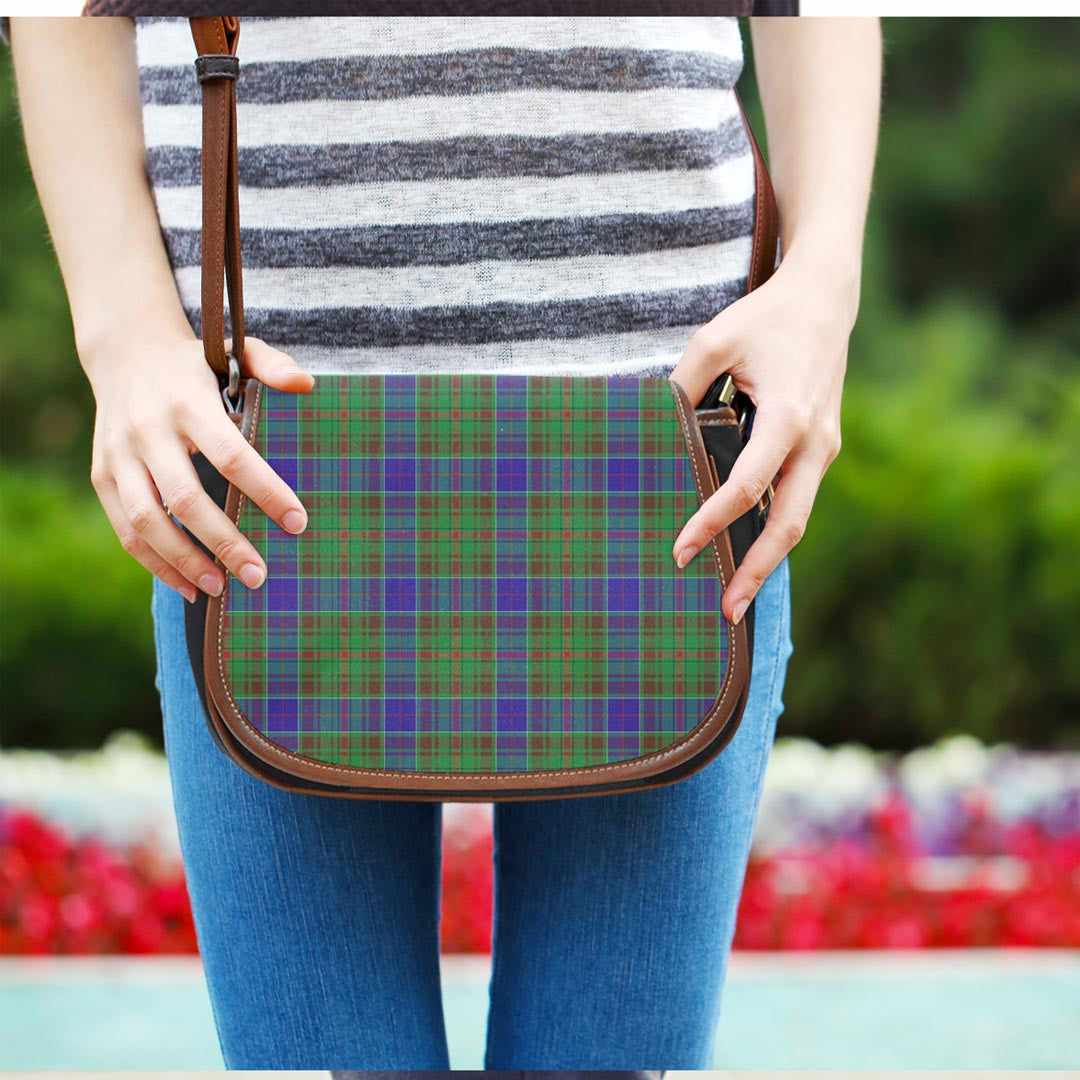 Adam Tartan Plaid Saddle Bag